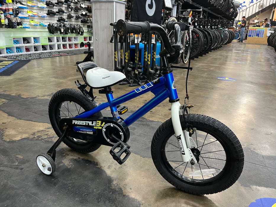 Royal Baby Global 14 Kid's Bike - Blue USED