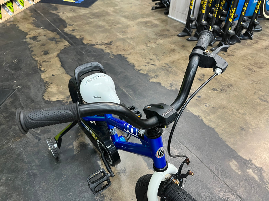 Royal Baby Global 14 Kid's Bike - Blue USED