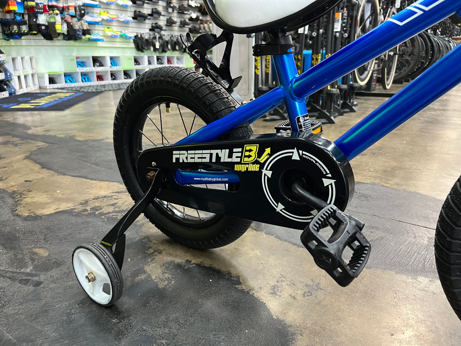 Royal Baby Global 14 Kid's Bike - Blue USED