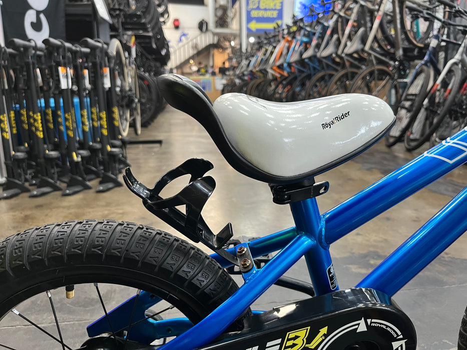 Royal Baby Global 14 Kid's Bike - Blue USED