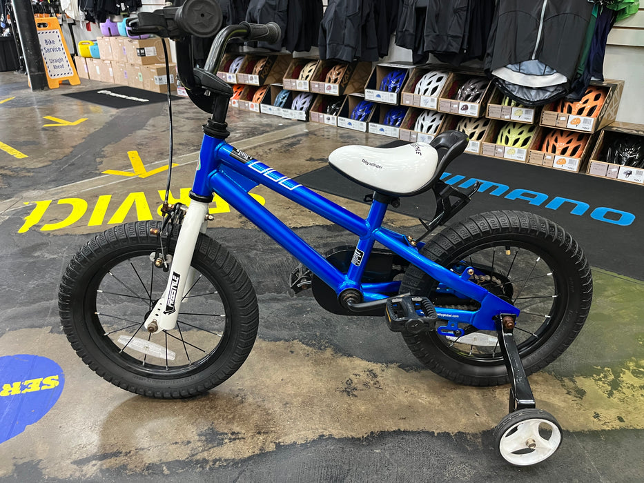 Royal Baby Global 14 Kid's Bike - Blue USED