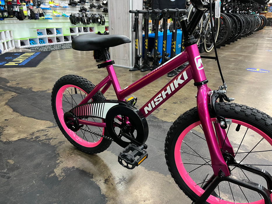 Nishiki 16 Kid's Bike - Magenta USED
