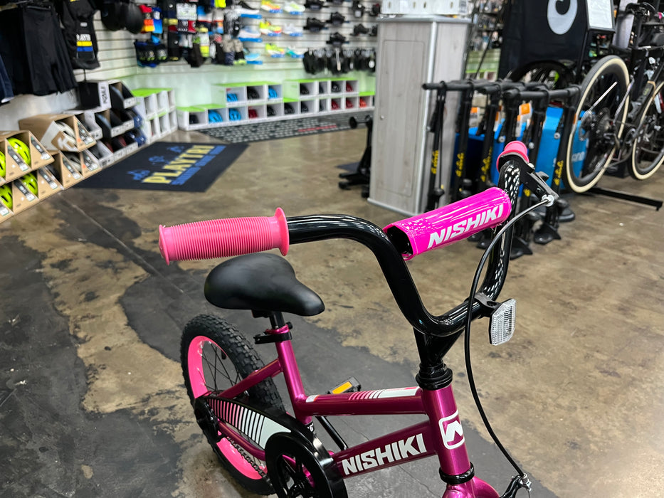 Nishiki 16 Kid's Bike - Magenta USED