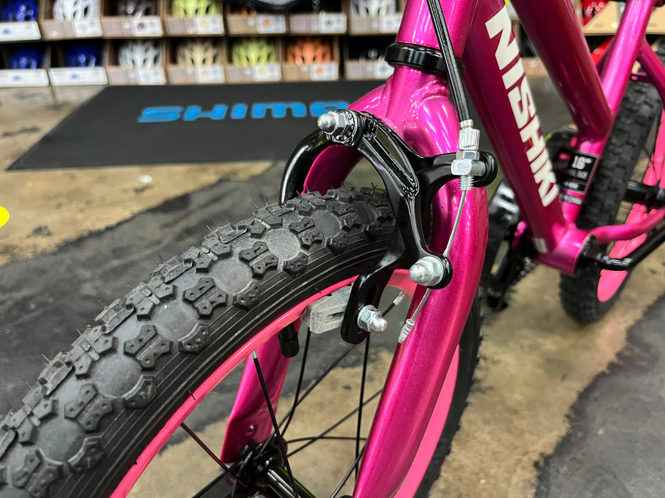 Nishiki 16 Kid's Bike - Magenta USED