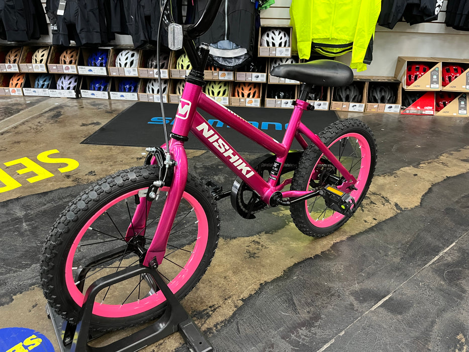 Nishiki 16 Kid's Bike - Magenta USED