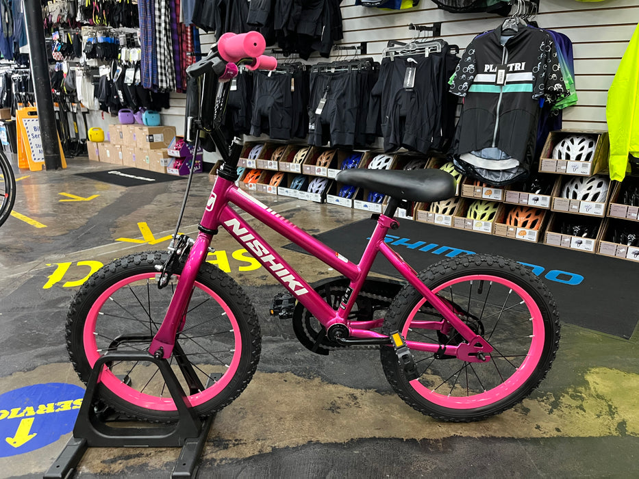 Nishiki 16 Kid's Bike - Magenta USED
