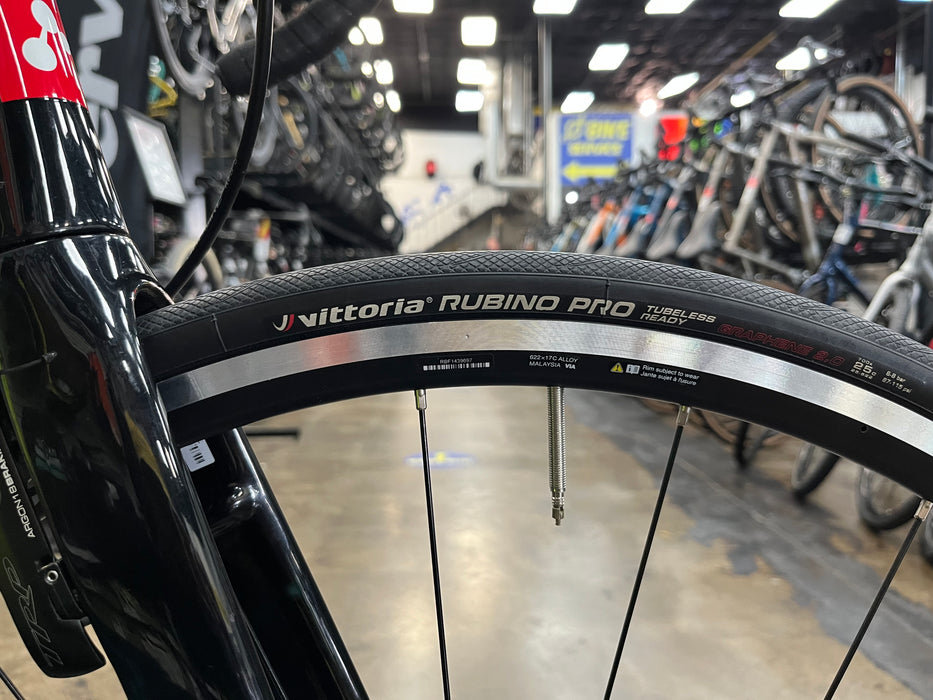 Argon 18 Nitrogen Rim Shimano Ultegra Di2 11 Speed - Black/White DEMO