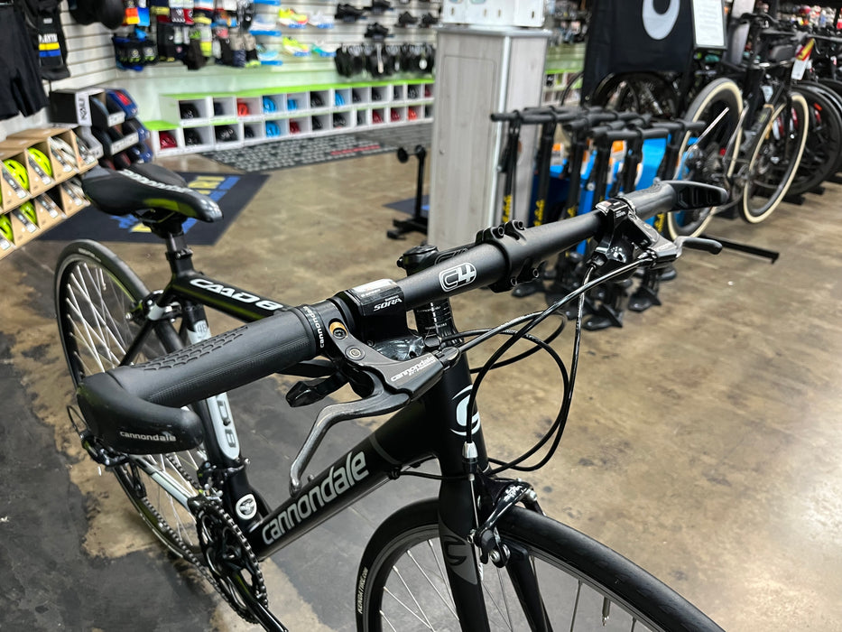 Cannondale CAAD8 Shimano Sora 9 Speed Hybrid Bike - Black USED