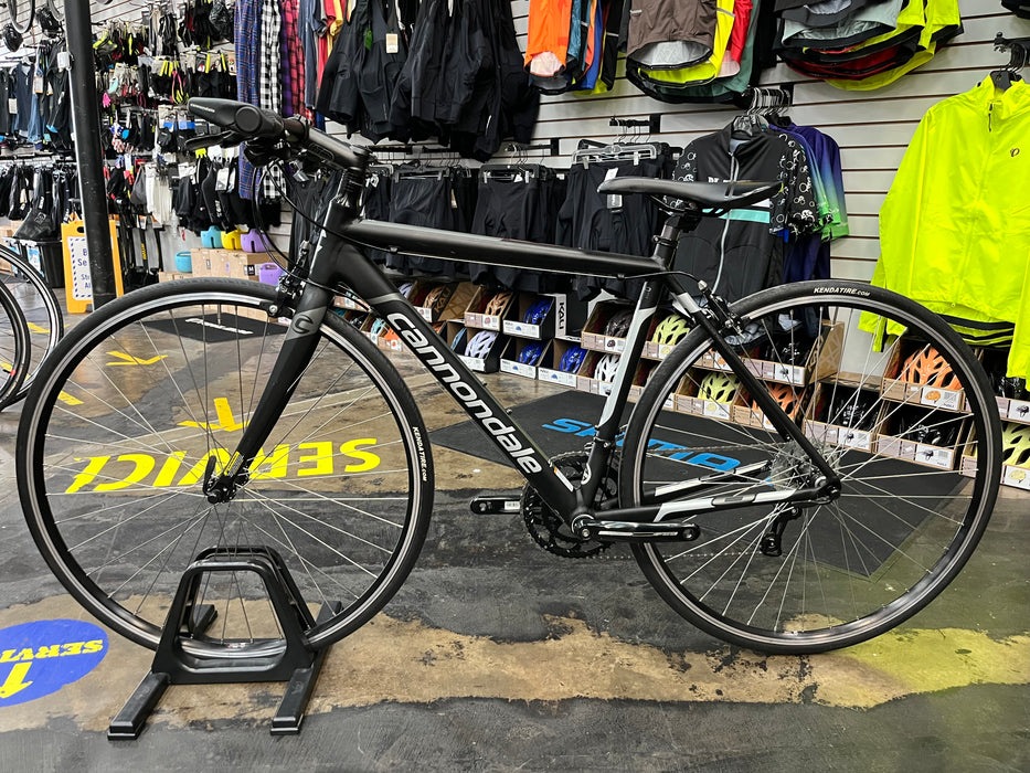 Cannondale CAAD8 Shimano Sora 9 Speed Hybrid Bike - Black USED