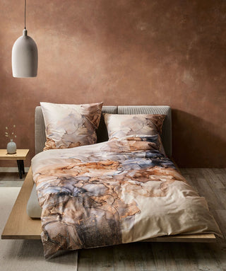 Fleuresse Mako-Satin Bettwäsche Bed Art S kupfer