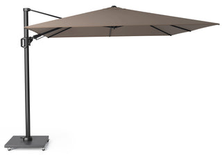 Platinum Ampelschirm Challenger T² Premium Anthrazit/Havana 300x300cm