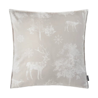 Proflax Kissenhülle Winterwelt Hirsch Beige
