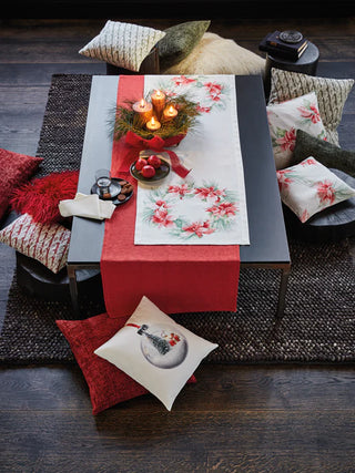 Proflax Tischläufer Weihnachtsstern 50x140cm