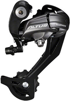 Shimano Altus RD-M370-SGS Rear Derailleur - 9 Speed, Long Cage