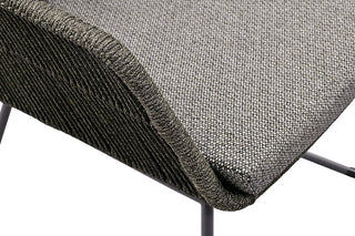 Zeo Living Set Dining Stuhl Florenz anthrazit