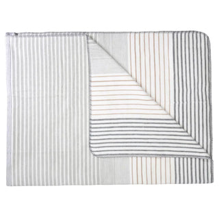 Living Dreams Wohndecke Streifen Beige 150x200cm