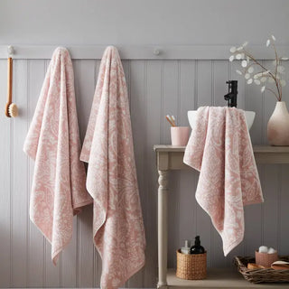 Zeo Living Frottiertücher Dreams & Drapes rosa
