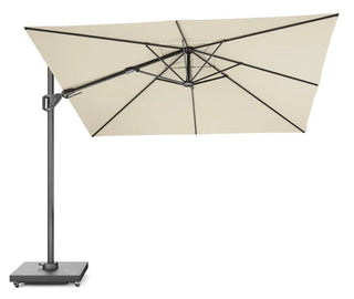 Platinum Ampelschirm Challenger T² Premium Anthrazit/Champagner 300x300cm