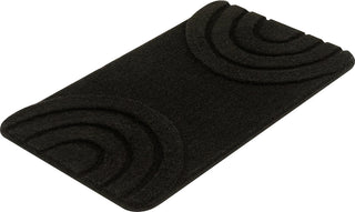 Kleine Wolke Badteppich Bow schwarz
