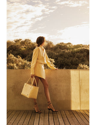 Handed By Shopper Paris vanilla yellow