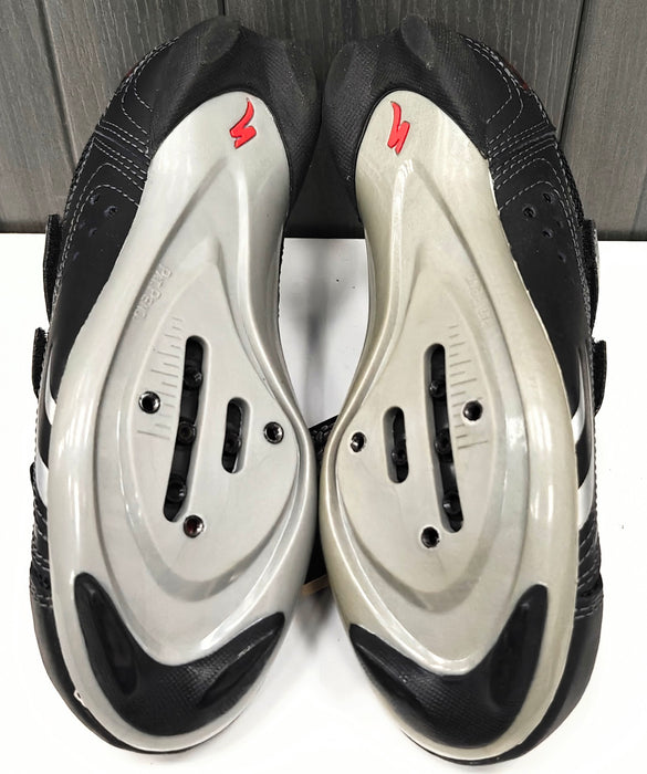 Specialized Men's Sport Road Cycling Shoes - Size 36, Black/Silver