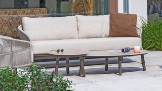 4-Seasons 3-Sitzer Sofa "Florence" terre/terre