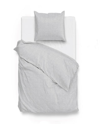Zo! Home Baumwoll-Bettwäsche Lino Dove Grey