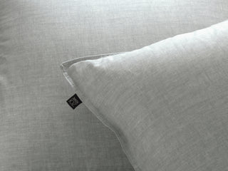 Zo! Home Baumwoll-Bettwäsche Lino Dove Grey