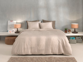 Zo! Home Bettwäsche Lino Sandy Beige-