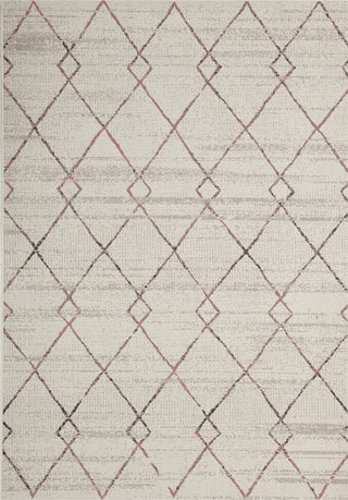 Garden Impressions Outdoor-Teppich Diamonds ecru/rosa