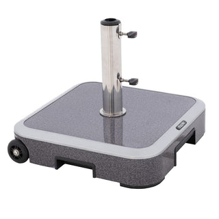 Doppler EXPERT Schirmsockel 50kg Alu-Beton/Trolley m.Griff / NEU