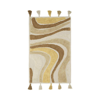 Svanefors Teppich Swirl Mocca
