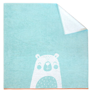 Dyckhoff Kinderbadetuch Bear 100x100cm Mint