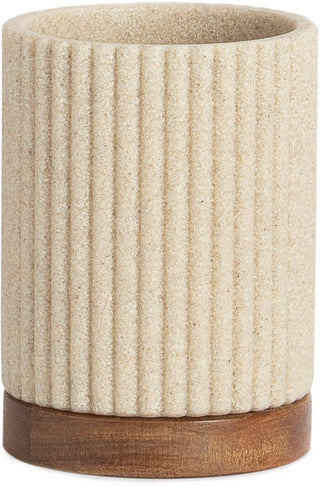 Andrea House Zahnputzbecher mit Holz