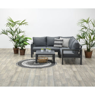 Garden Impressions Lounge Zion carbon black/mystic grey
