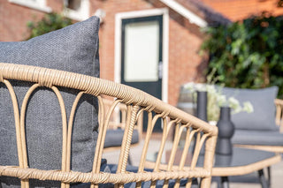 GARDEN IMPRESSIONS Geflecht Lounge Franklin black