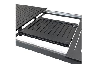 Doppler Expert Auszugstisch 220-280x100cm anthrazit/schwarz