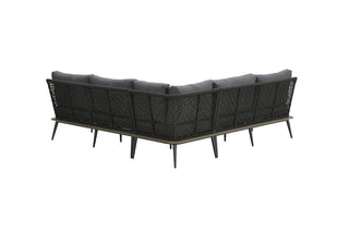 GARDEN IMPRESSIONS Lounge Poseidon teak/black