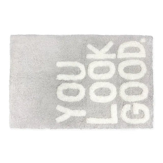 Zeo Living Badteppich Look Good 50x80cm grau