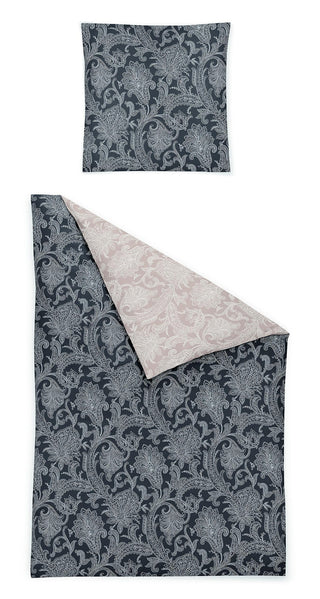 Irisette Mako-Satin Bettwäsche Nova 8370-11 blau