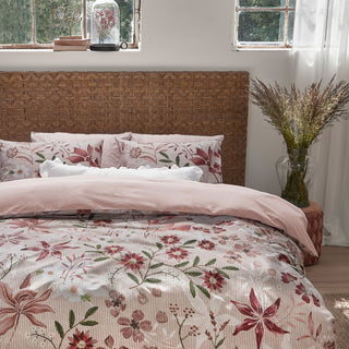 Riviera Maison Bettwäsche Floral Flowers red