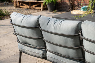 GARDEN IMPRESSIONS Lounge Sergio links carbon black/mint grey