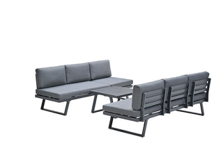 Garden Impressions Lounge Bonaire carbon black/mystic grey