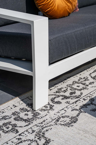GARDEN IMPRESSIONS Lounge Lincoln white/black