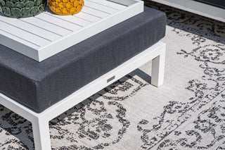 GARDEN IMPRESSIONS Lounge Lincoln white/black
