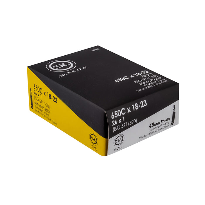 Sunlite Standard Presta Valve Inner Tube