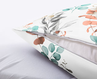 Kleine Wolke Bettwäsche Mako-Satin Fabales Eukalyptus