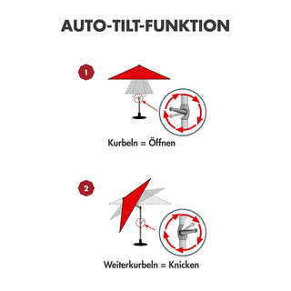 Doppler Sonnenschirm Expert Auto Tilt Ø 320cm