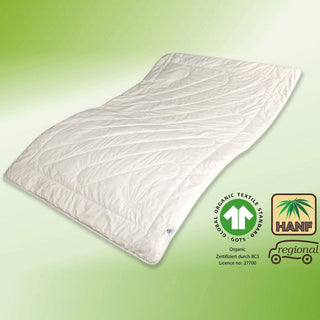 Garanta Bio Hanf-Steppbett extra leicht