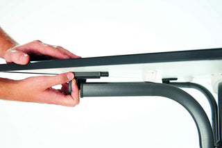 Sieger Klapptisch 3135-55KT Vivodur Ø85cm Eisengrau